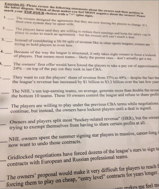 Illustration for article titled Inside A Secret NHL Focus Group: How A Top GOP Strategist Is Helping Hockey Owners Craft Their Lockout Propaganda